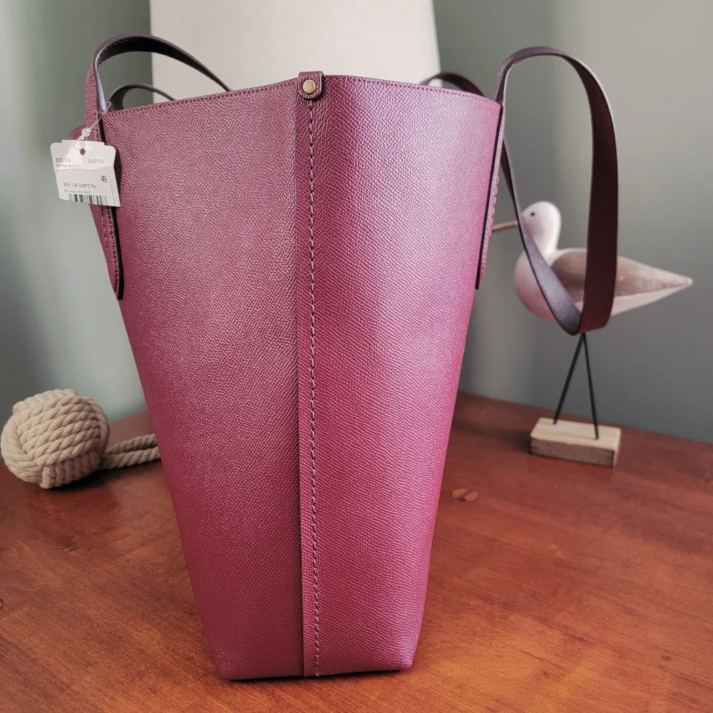Coach 88774 Rexy Carriage Highline Red Leather Tote Bag NWT